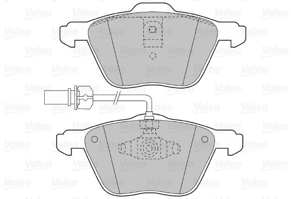 VALEO Brake Pads 598565 - Brake Pads
