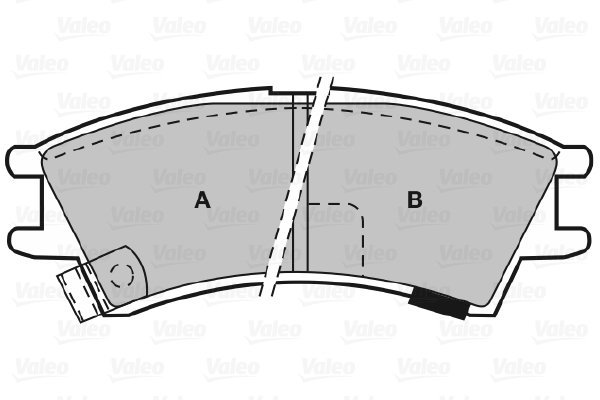 VALEO Brake Pads 598575 - Brake Pads