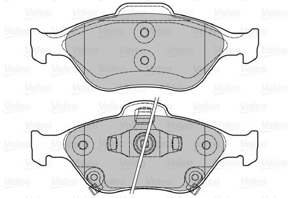 VALEO Brake Pads 601026 - Brake Pads