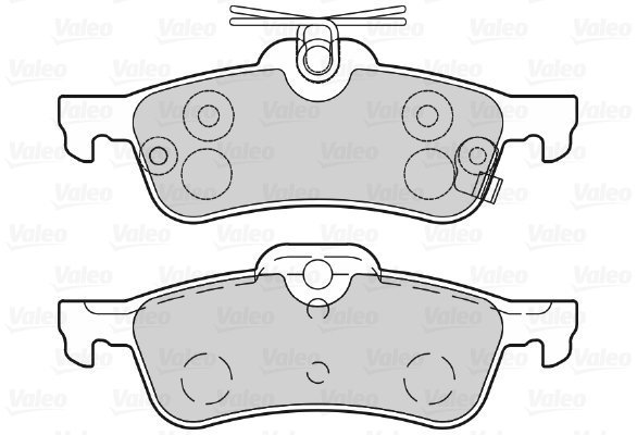 VALEO Brake Pads 601028 - Brake Pads