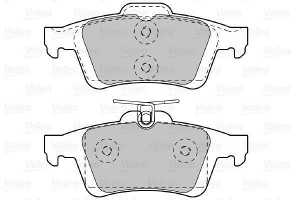 VALEO Brake Pads 601044 - Brake Pads