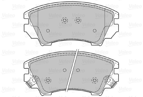 VALEO Brake Pads 601046 - Brake Pads