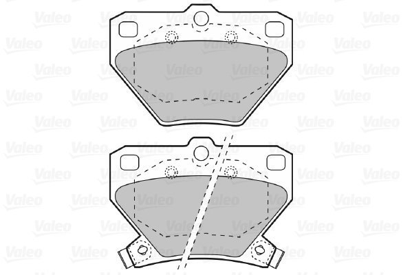 VALEO Brake Pads 598577 - Brake Pads