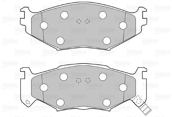 VALEO Brake Pads 598600 - Brake Pads