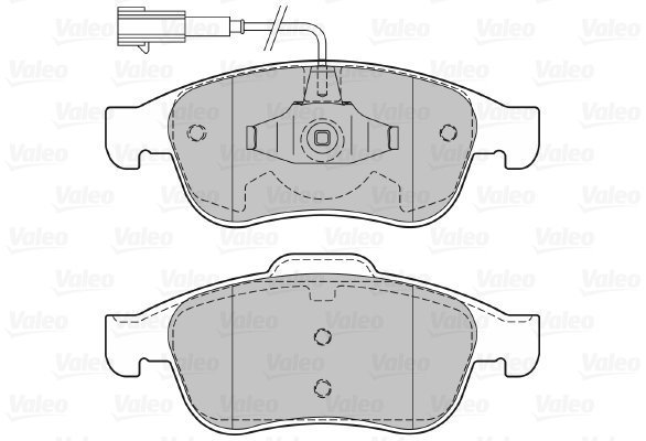 VALEO Brake Pads 601068 - Brake Pads