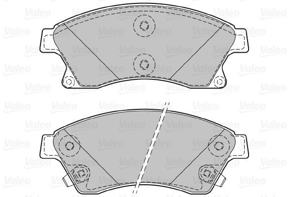 VALEO Brake Pads 601071 - Brake Pads