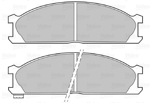 VALEO Brake Pads 598618 - Brake Pads