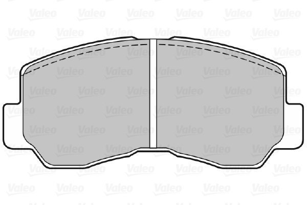 VALEO Brake Pads 598620 - Brake Pads