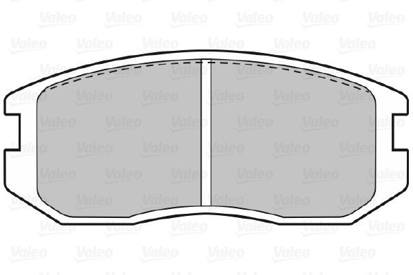 VALEO Brake Pads 598626 - Brake Pads