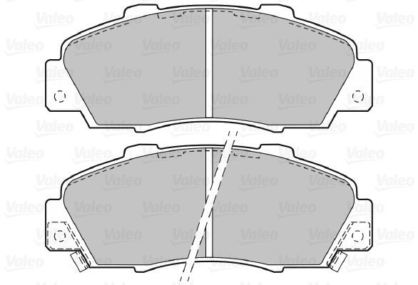 VALEO Brake Pads 598627 - Brake Pads