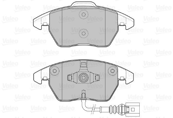 VALEO Brake Pads 598635 - Brake Pads