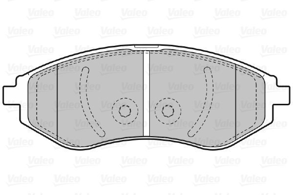VALEO Brake Pads 598644 - Brake Pads