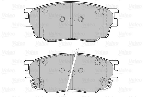 VALEO Brake Pads 598647 - Brake Pads