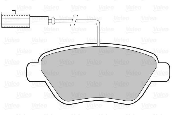 VALEO Brake Pads 598670 - Brake Pads
