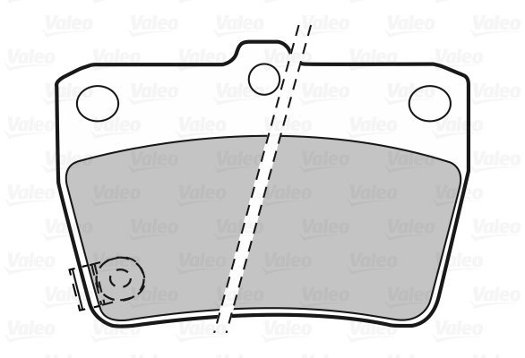 VALEO Brake Pads 598673 - Brake Pads