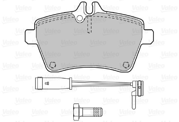 VALEO Brake Pads 598704 - Brake Pads