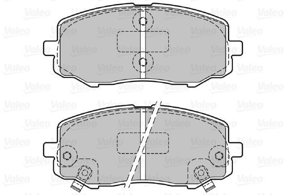 VALEO Brake Pads 601131 - Brake Pads