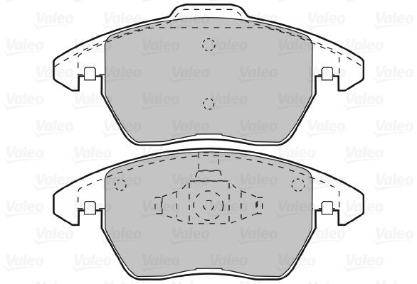 VALEO Brake Pads 598715 - Brake Pads
