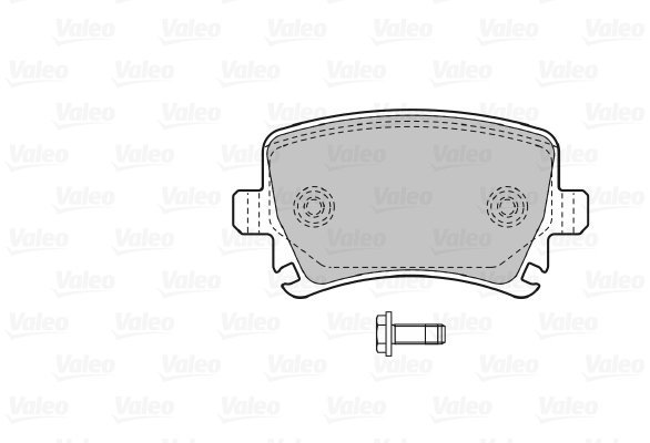 VALEO Brake Pads 598752 - Brake Pads