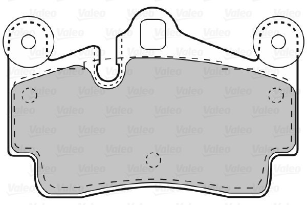 VALEO Brake Pads 598770 - Brake Pads