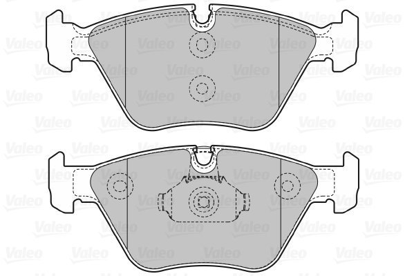 VALEO Brake Pads 598811 - Brake Pads