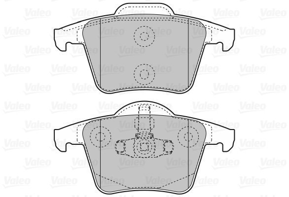 VALEO Brake Pads 598829 - Brake Pads
