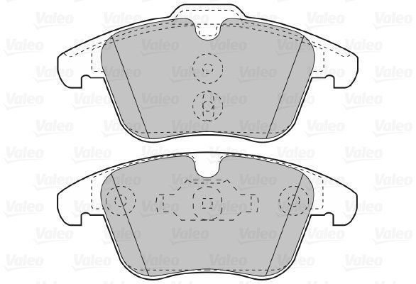 VALEO Brake Pads 598879 - Brake Pads