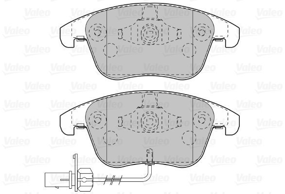VALEO Brake Pads 598996 - Brake Pads