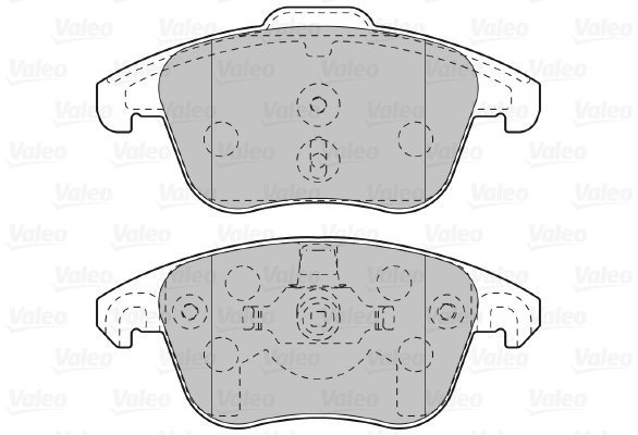 VALEO Brake Pads 598998 - Brake Pads