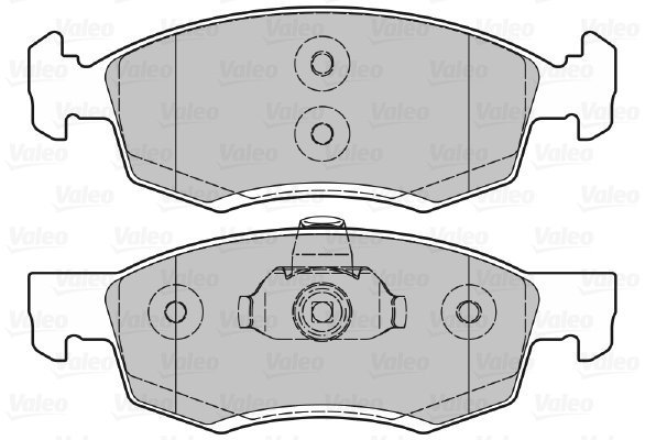 VALEO Brake Pads 601017 - Brake Pads