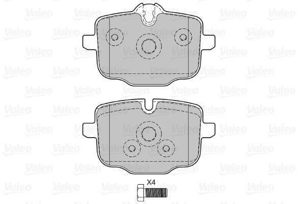 VALEO Brake Pads 601145 - Brake Pads