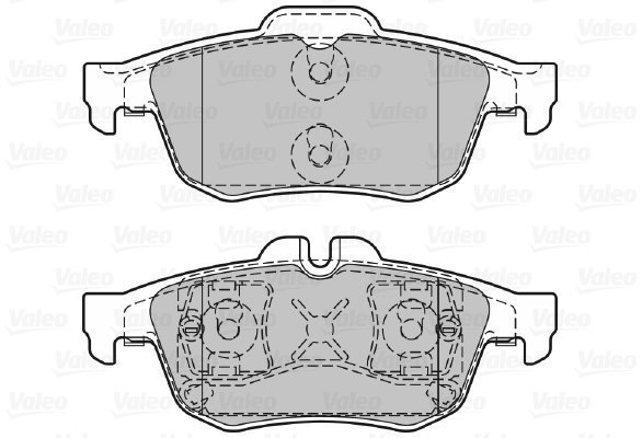 VALEO Brake Pads 601292 - Brake Pads