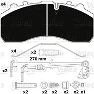 VALEO Brake Pads 882202 - Brake Pads