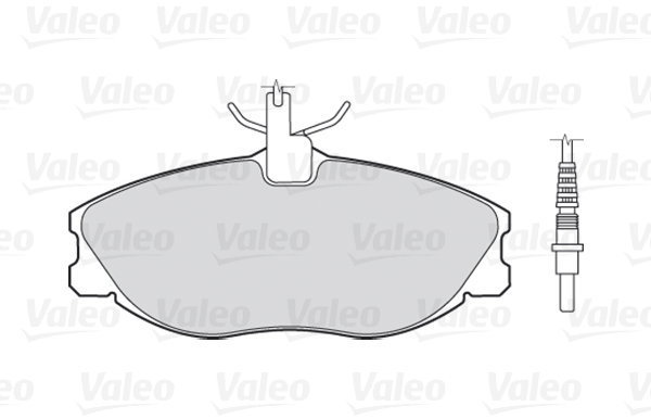 VALEO Brake Pads 301069 - Brake Pads