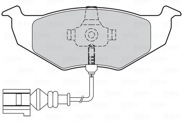 VALEO Brake Pads 301805 - Brake Pads