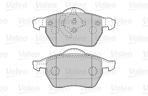 VALEO Brake Pads 301008 - Brake Pads