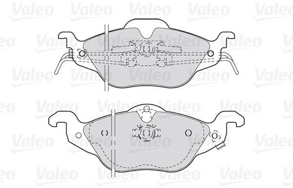 VALEO Brake Pads 301322 - Brake Pads