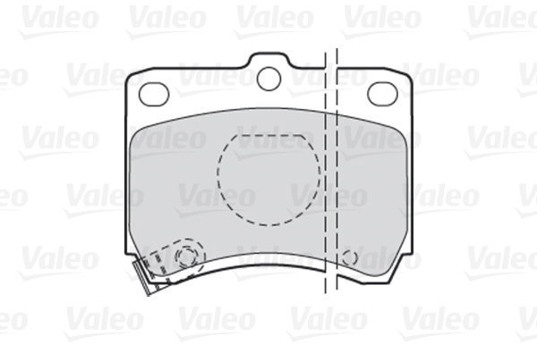 VALEO Brake Pads 301268 - Brake Pads