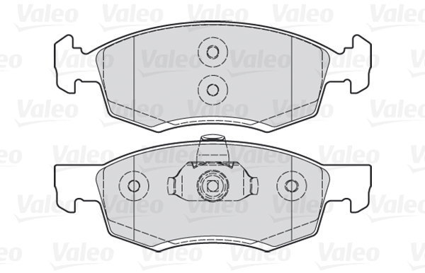 VALEO Brake Pads 301017 - Brake Pads