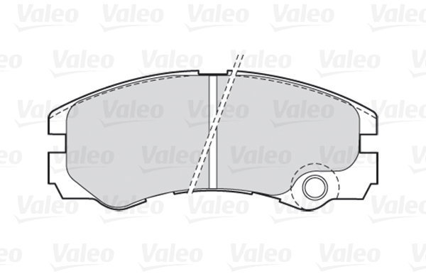 VALEO Brake Pads 301661 - Brake Pads