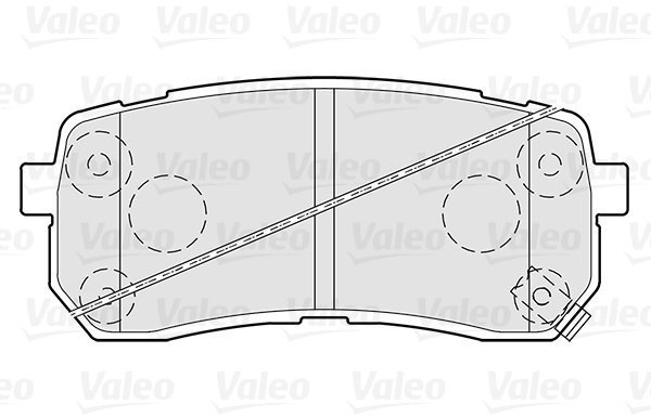 VALEO Brake Pads 301308 - Brake Pads