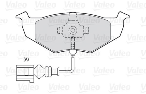 VALEO Brake Pads 301488 - Brake Pads