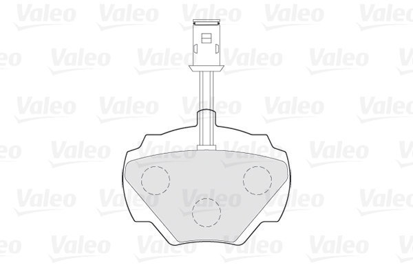 VALEO Brake Pads 301497 - Brake Pads