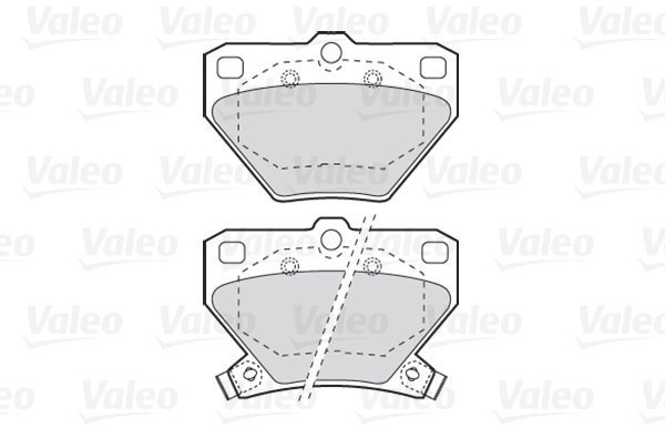 VALEO Brake Pads 301577 - Brake Pads