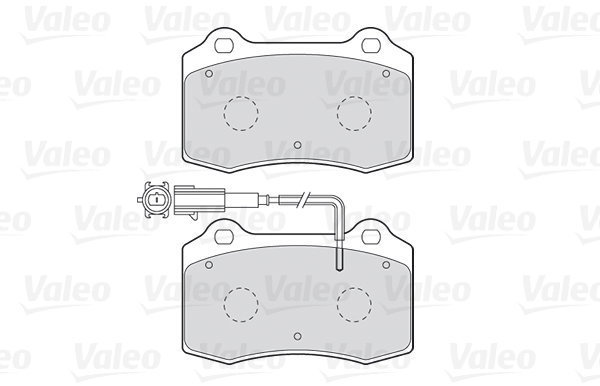 VALEO Brake Pads 301466 - Brake Pads