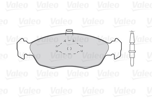 VALEO Brake Pads 301038 - Brake Pads