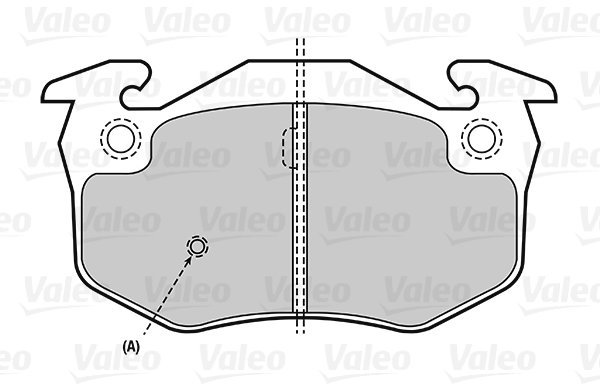 VALEO Brake Pads 301080 - Brake Pads