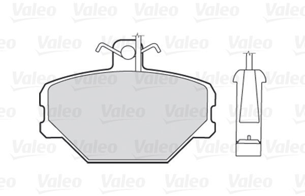 VALEO Brake Pads 301095 - Brake Pads