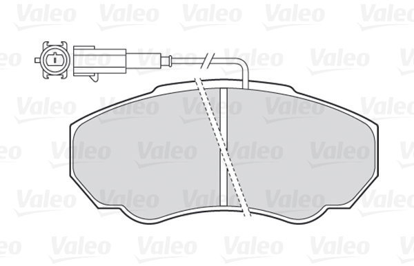 VALEO Brake Pads 301568 - Brake Pads