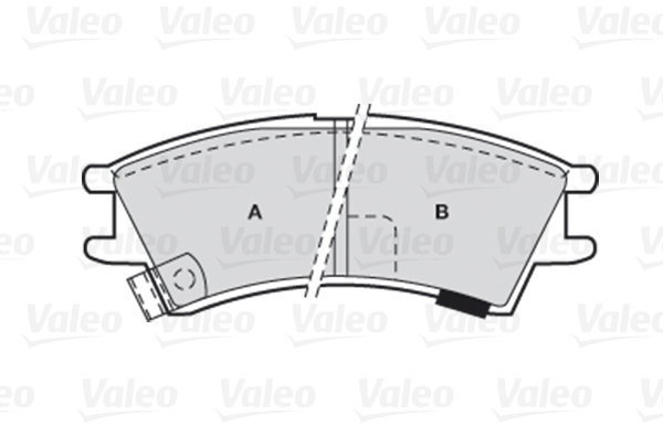 VALEO Brake Pads 301575 - Brake Pads